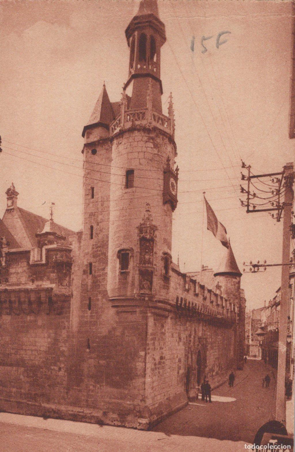Postkarten: France La Rochelle H&ocirc;tel de Ville Tour Grosse Horloge *YAC488