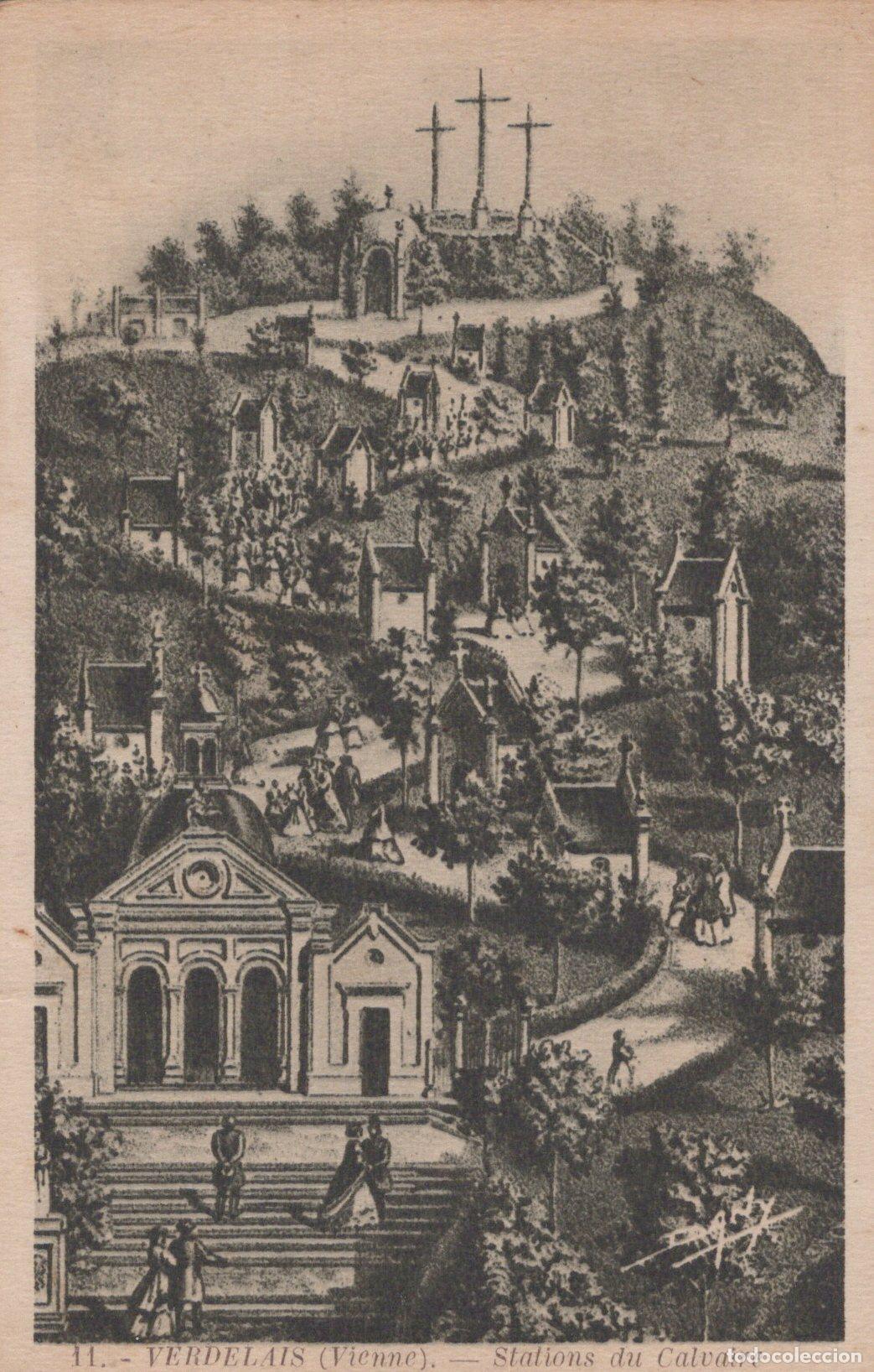 Postkarten: France Verdelais Mont des Vignes Stations du Calvaire *YAC367