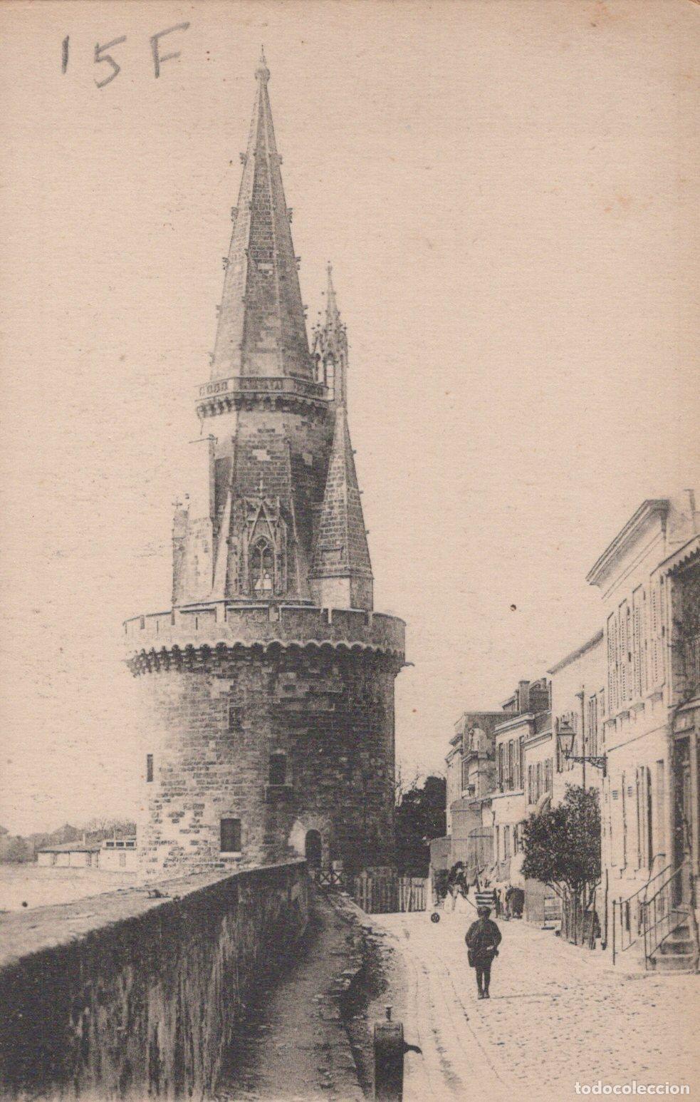 Postkarten: France La Rochelle Tour de la Lanterne Architecture Unposted *YAC490