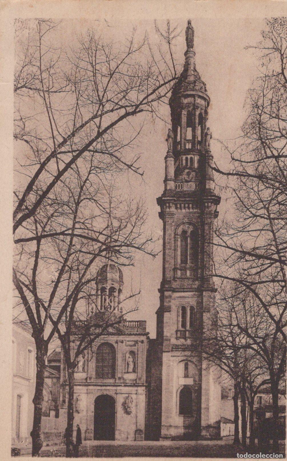 Postkarten: France Langon &Eacute;glise Saint Gervais Saint Protais Clocher Unposted *YAC369