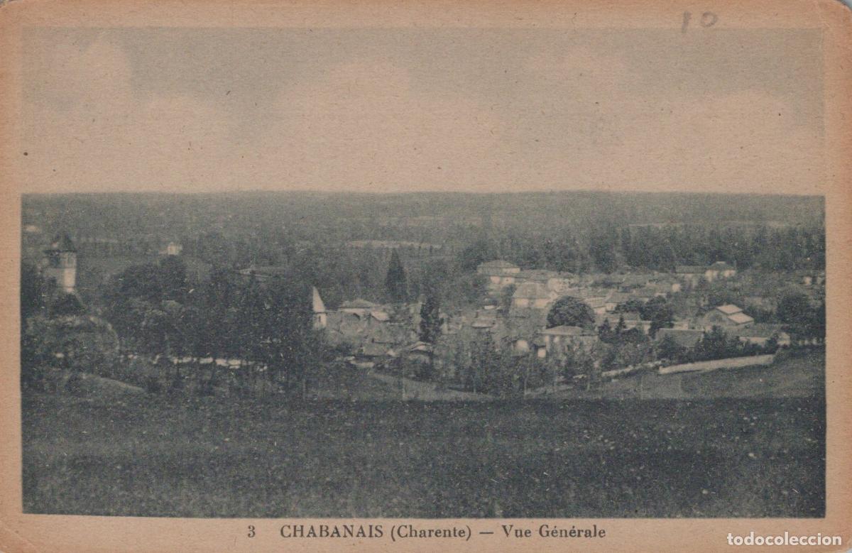Postkarten: France Chabanais Vue G&eacute;n&eacute;rale du Village Architecture et Unposted *YAC517