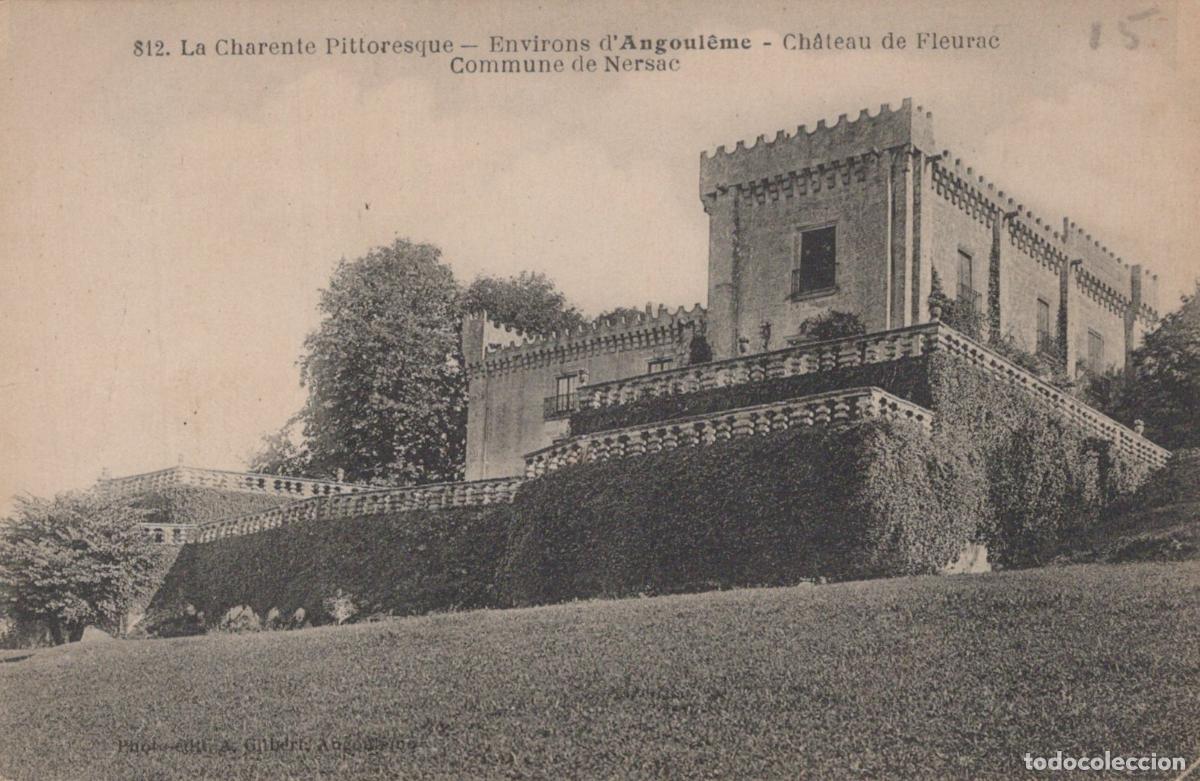 Postkarten: France Angouleme Ch&acirc;teau de Fleurac Nersac Architecture *YAC527