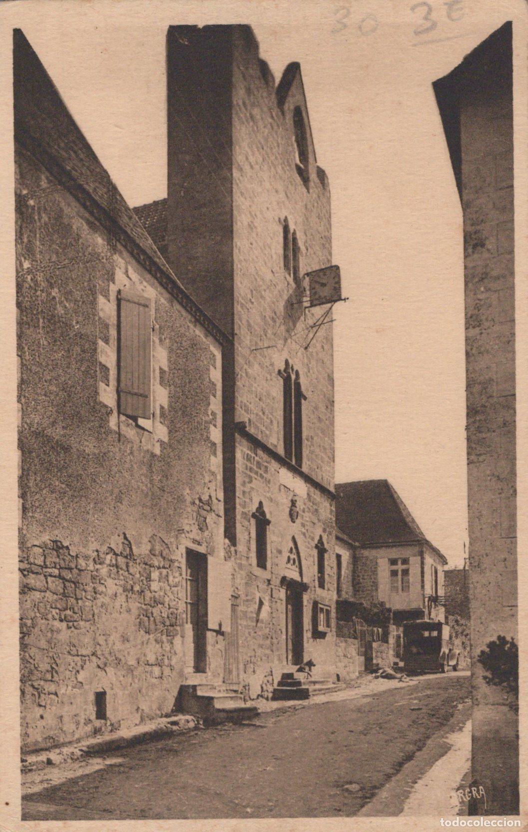 Postcards: France Domme L H&ocirc;tel de Ville Rue Ancienne Architecture Unposted *YAC403
