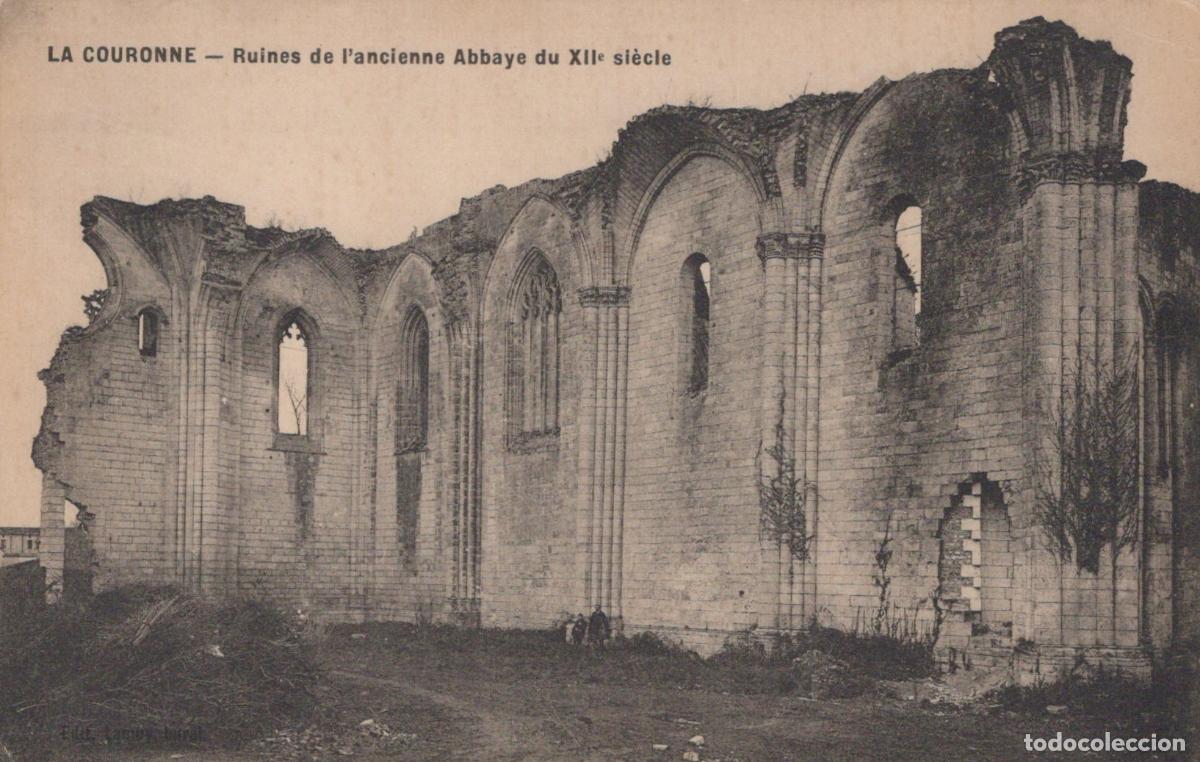 Postkarten: France La Couronne Ruines Ancienne Abbaye Xiie Si&egrave;cle *YAC538