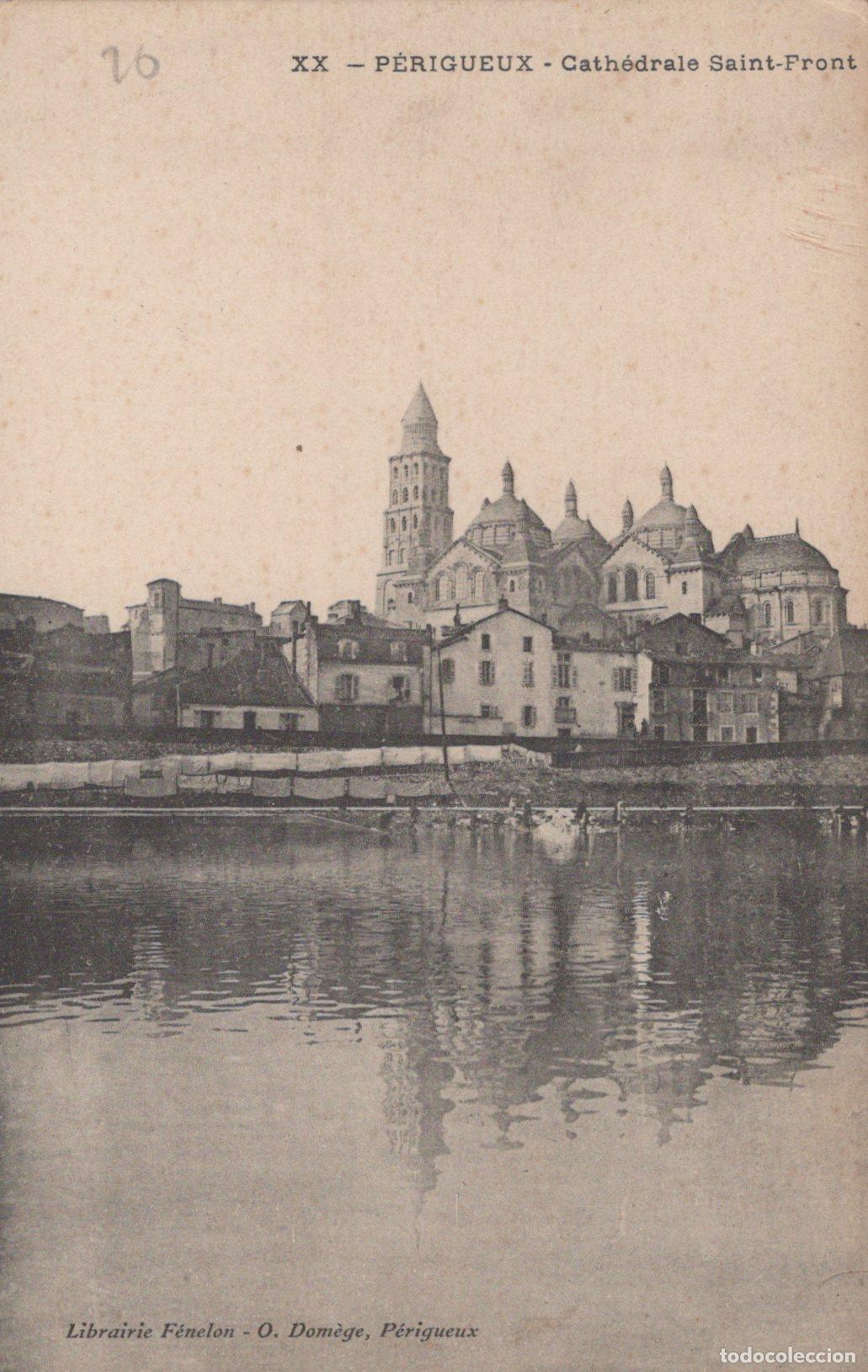 Postkarten: France P&eacute;rigueux Cath&eacute;drale Saint Front Reflets Rivi&egrave;re Unposted *YAC406
