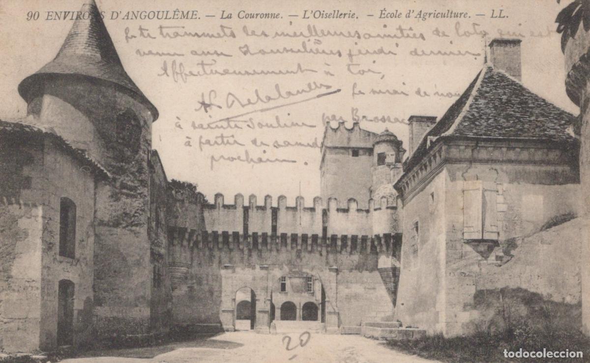 Postkarten: France Angouleme L Oisellerie &Eacute;cole D Agriculture la Couronne *YAC548