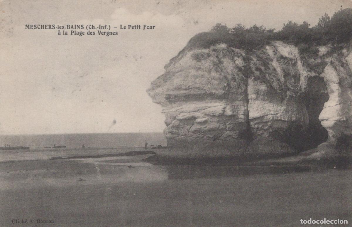 Postkarten: France Meschers les Bains Plage Vergnes Petit Four Post&eacute;e *YAC552