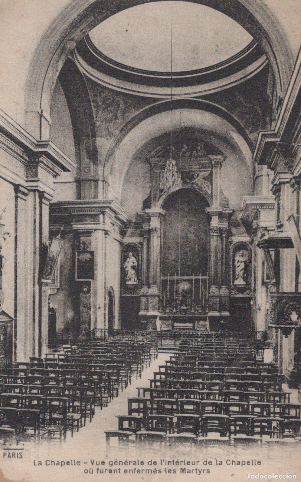 Cartes Postales: France Paris &Icirc;le de Chapelle des Martyrs Int&eacute;rieur *YAC426