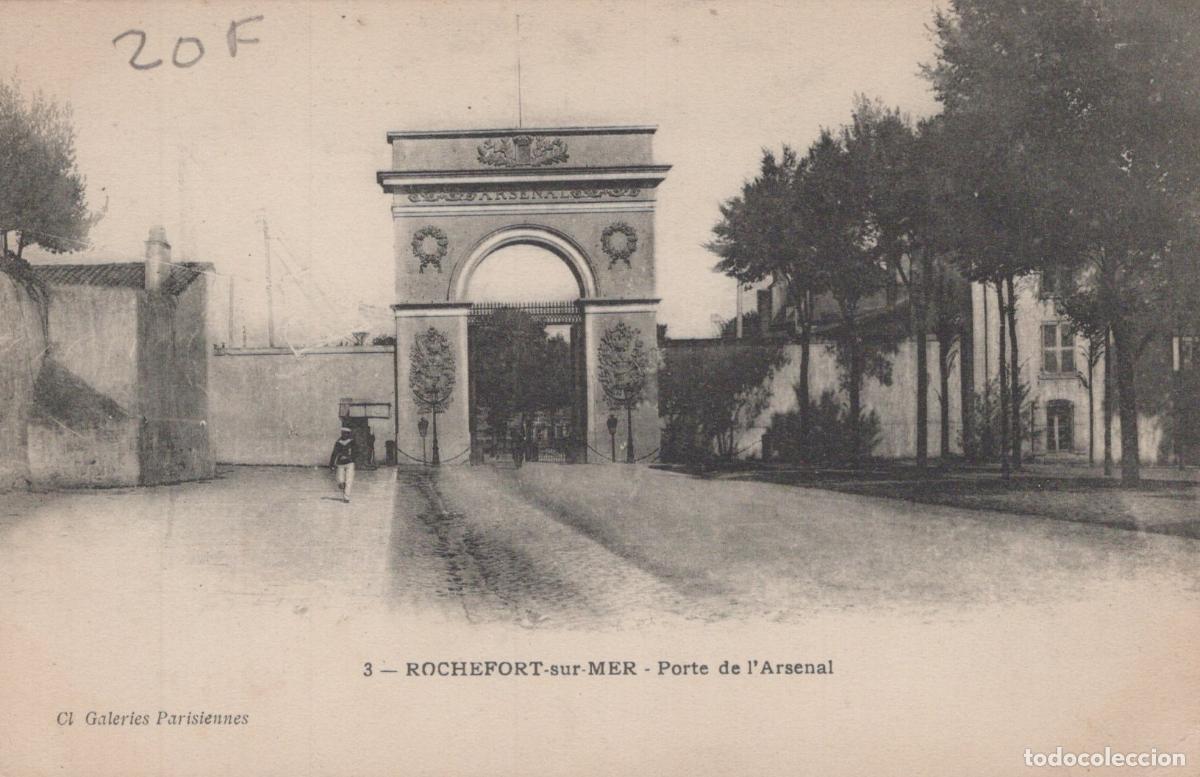 Cartes Postales: France Rochefort sur Mer Porte de L Arsenal *YAC562