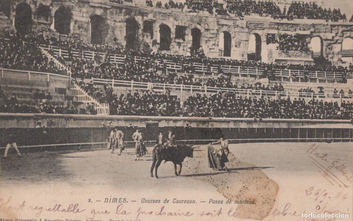Cartes Postales: France Nimes Ar&egrave;nes Course Taureaux Architecture Romaine *YAC575