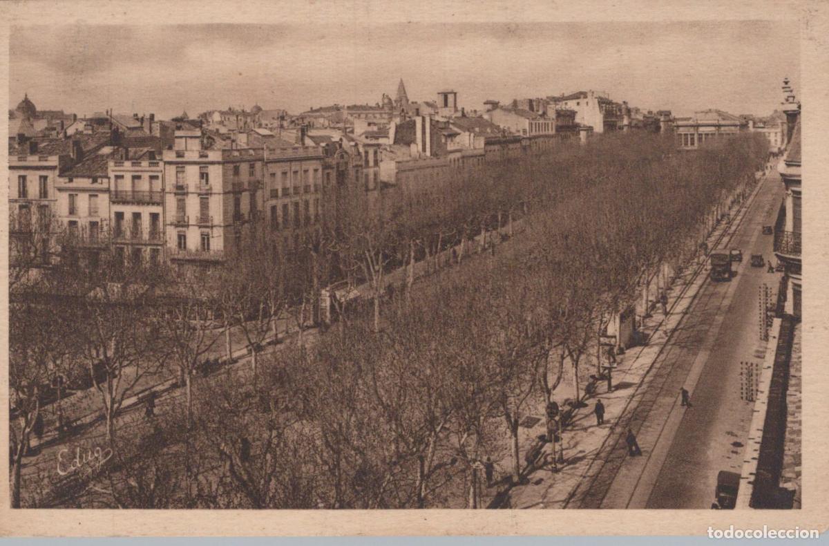 Postais: France B&eacute;ziers All&eacute;es Paul Riquet Boulevard Urbain Architecture *YAC616