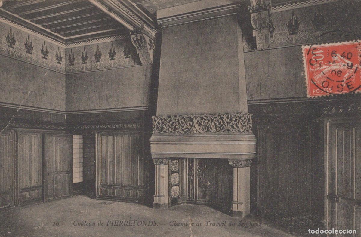 Postkarten: France Pierrefonds Ch&acirc;teau Int&eacute;rieur Chambre du Seigneur *YAC632