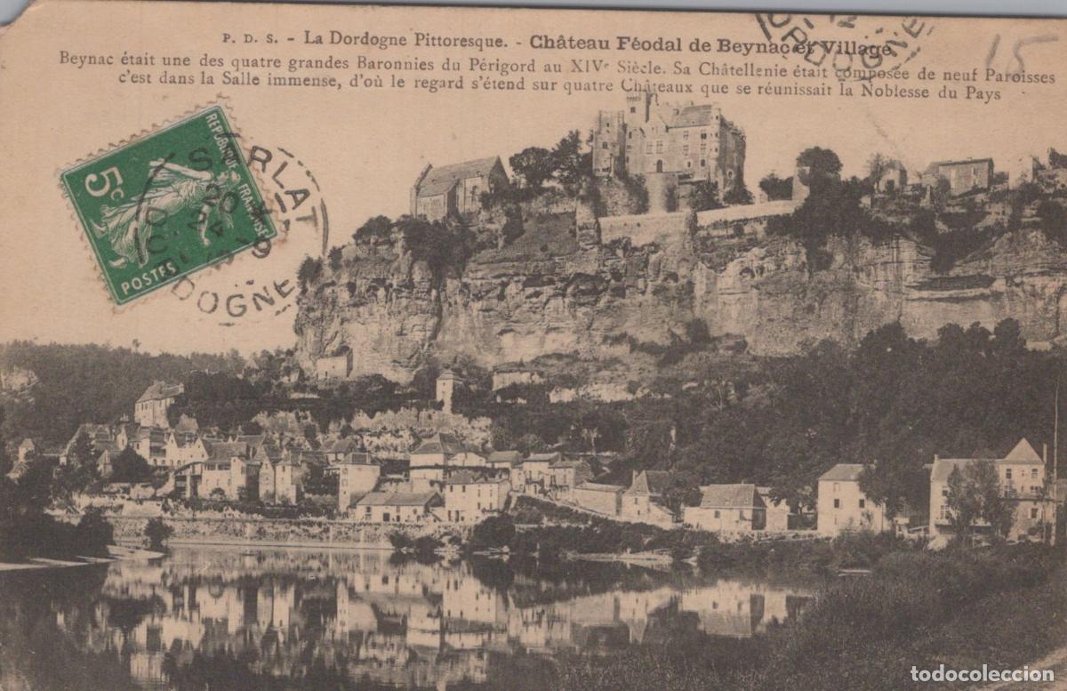 Postkarten: France Beynac Ch&acirc;teau F&eacute;odal et Village sur la M&eacute;di&eacute;val *YAC644