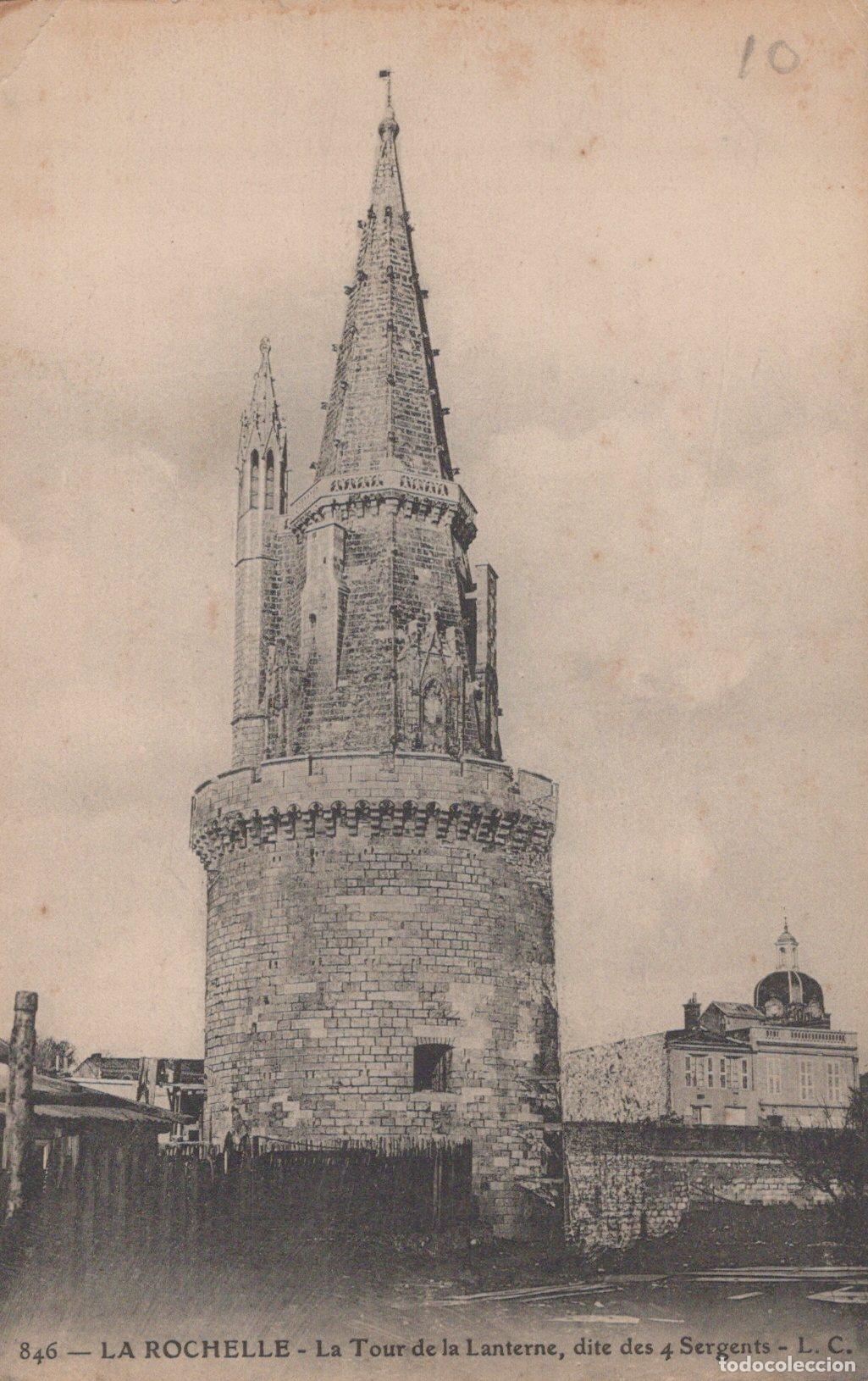 Postcards: France La Rochelle Tour Lanterne Architecture Unposted *YAC494