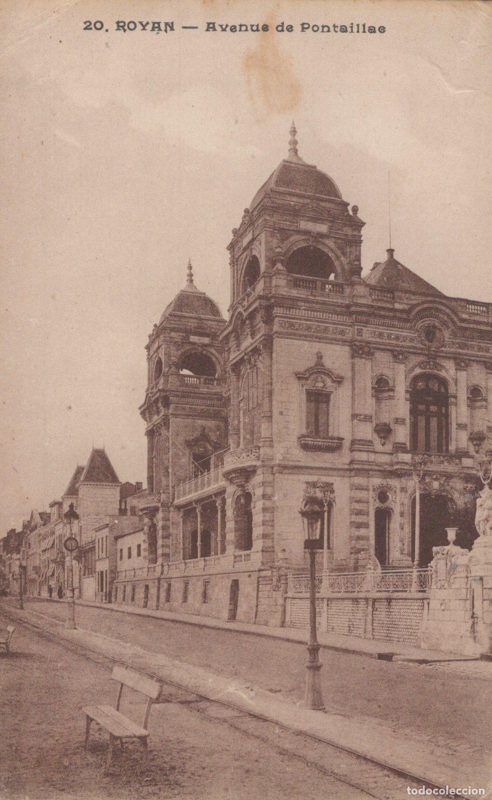 Postcards: France Royan Roy&acirc;n Avenue de Pontaillac Architecture *YAC496