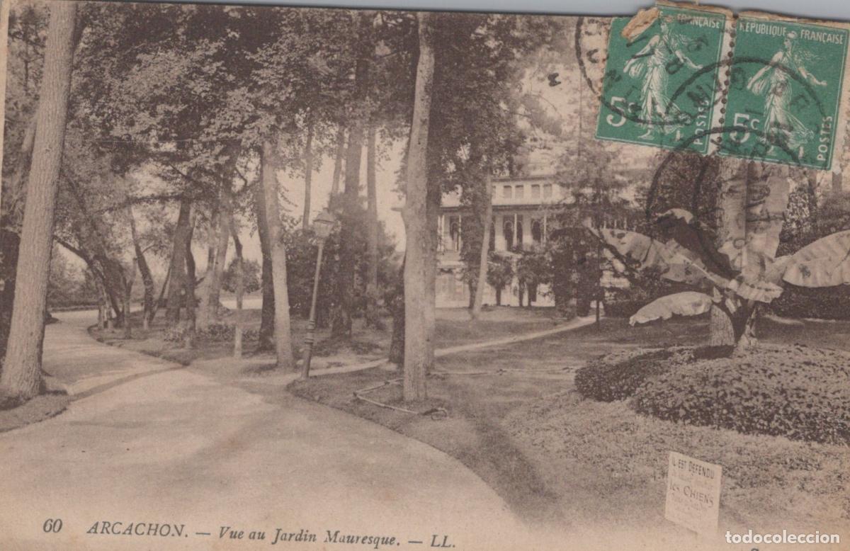Postales: France Arcachon Jardin Mauresque Architecture *YAC661