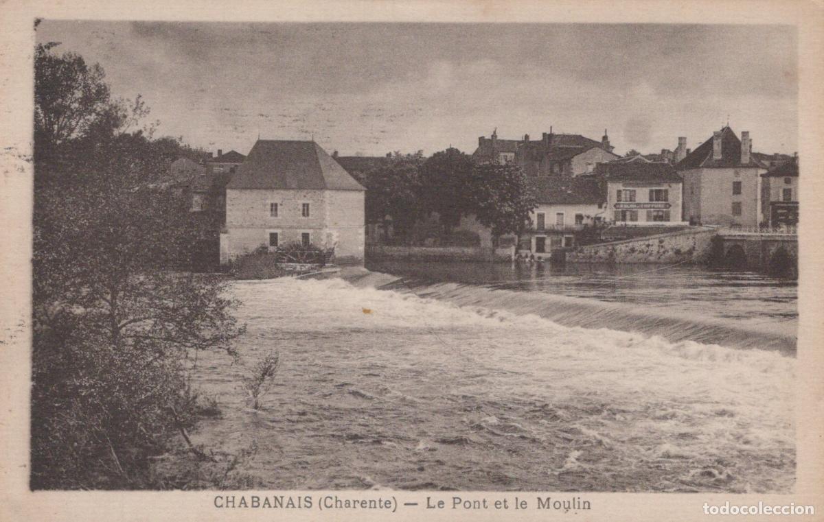 Postales: France Chabanais Le Pont et le Moulin Paysages Fluviaux Unposted *YAC519