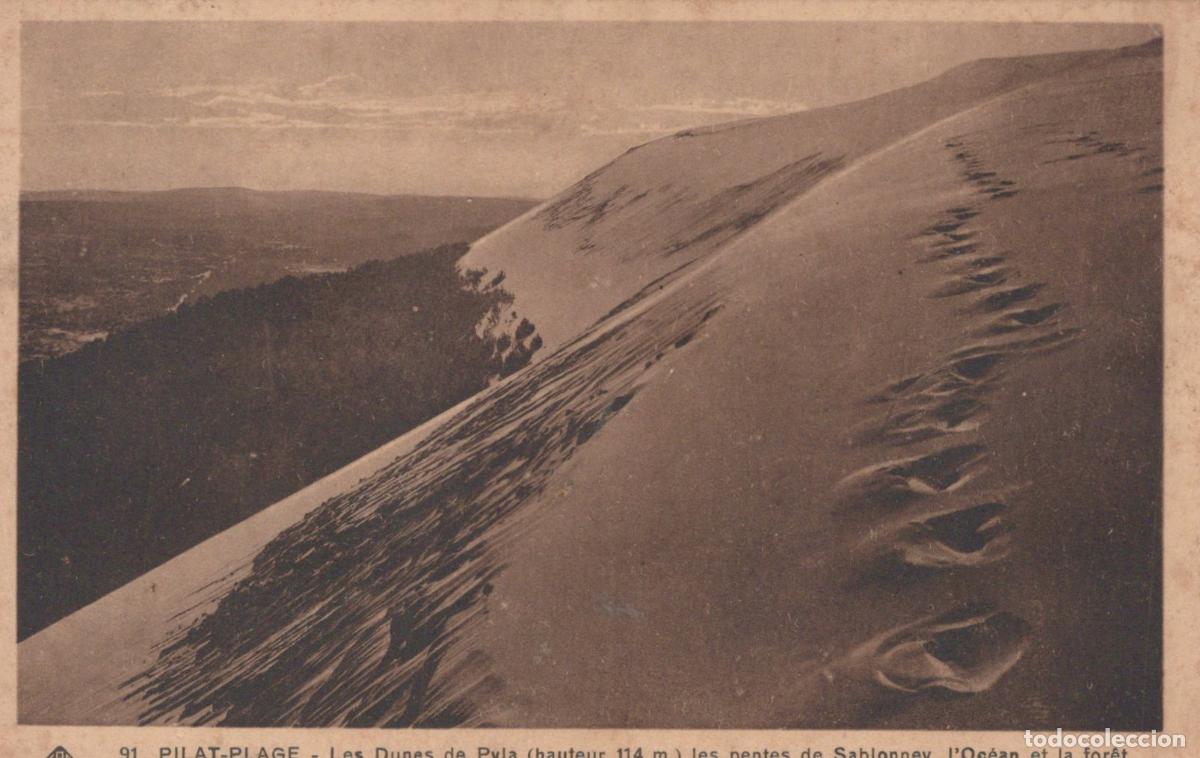Postkarten: France Arcachon Dunes de Pyla Pilat Plage Oc&eacute;an et For&ecirc;t *YAC691