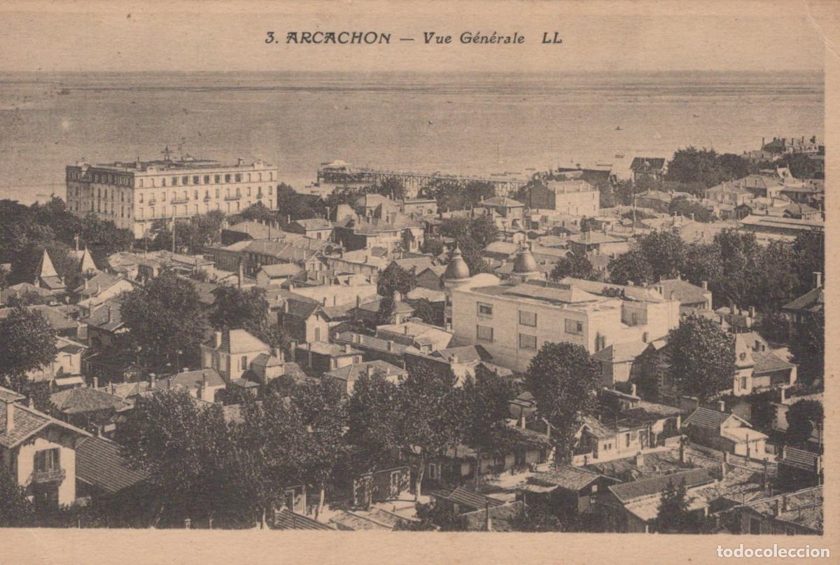 Postkarten: France Arcachon Vue G&eacute;n&eacute;rale Bassin Architecture C&ocirc;ti&egrave;re *YAC710