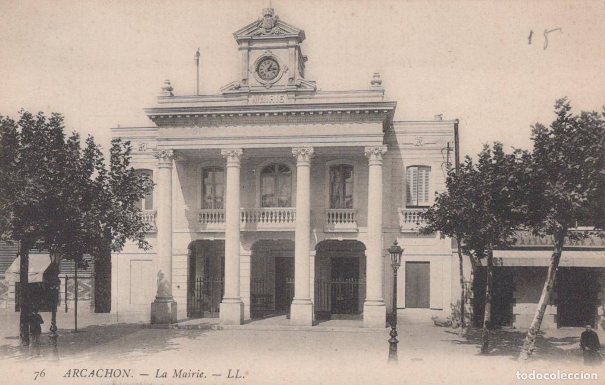 Postkarten: France Arcachon La Mairie Architecture Classique Unposted *YAC722