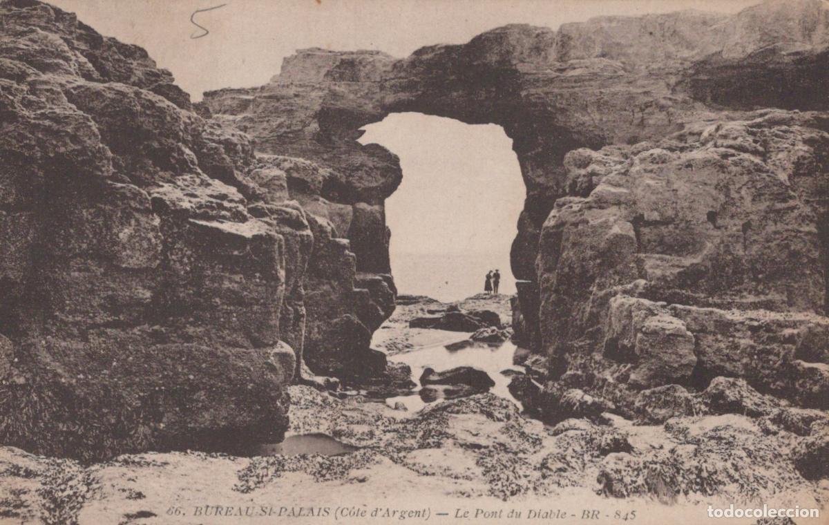 Postkarten: France Bureau St Palais Le Pont du Diable Unposted *YAC559