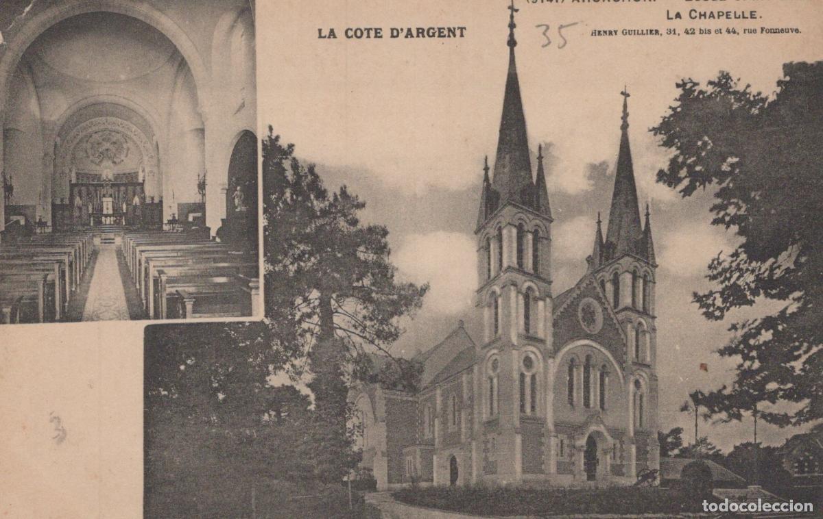 Postkarten: France Arcachon Chapelle &Eacute;cole Chasse Post&eacute;e *YAC732