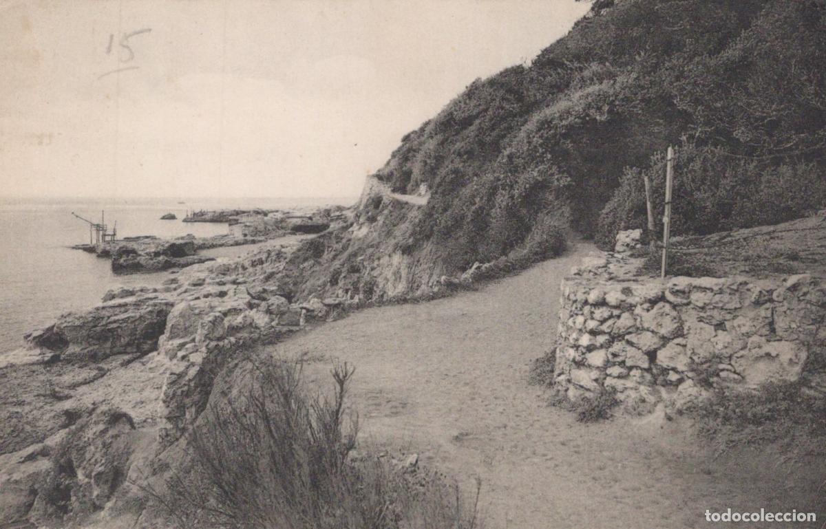 Postkarten: France St Palais sur Mer Sentier Pierri&egrave;res C&ocirc;te Unposted *YAC561