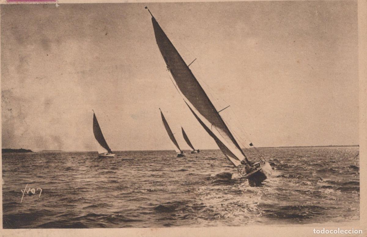 Postkarten: France Arcachon R&eacute;gates Voile Bateaux Course Nautique *YAC737