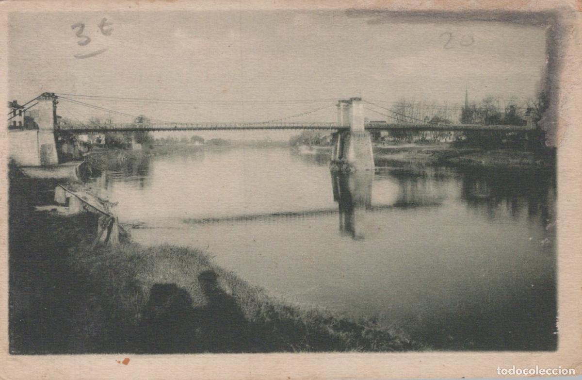 Cartoline: France Sainte Foy la Grande Le Pont Suspendu Unposted *YAC755