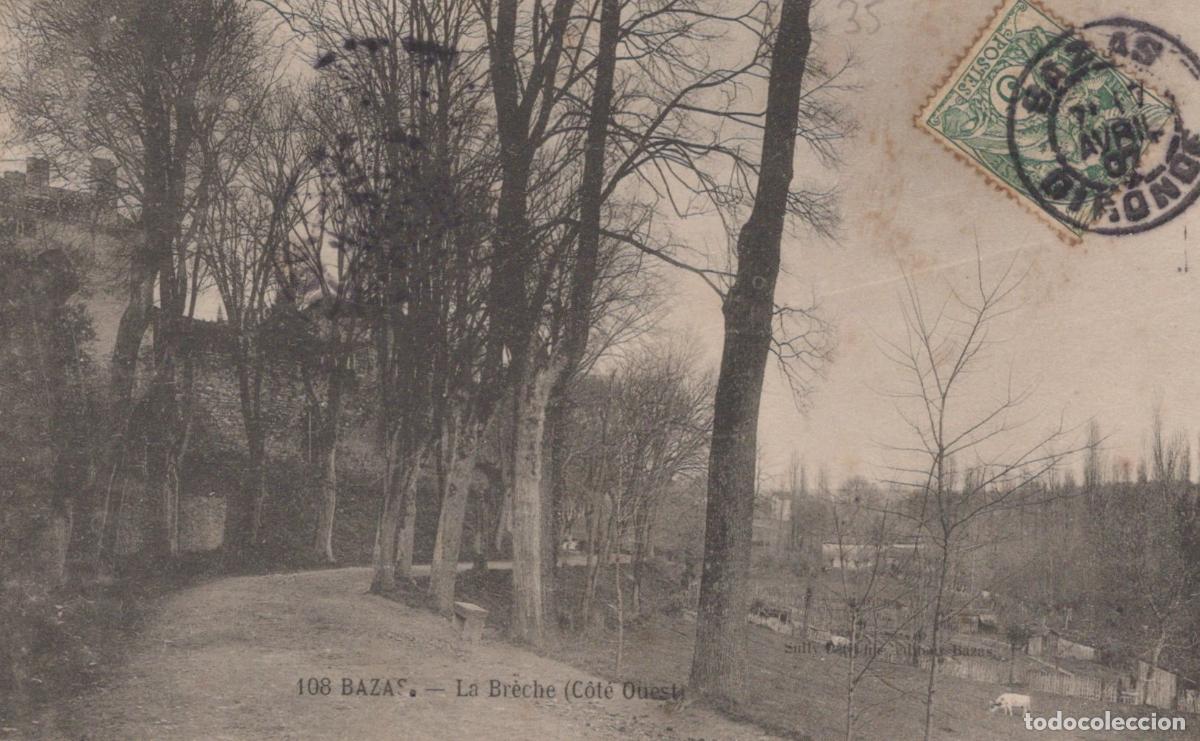 Cartes Postales: France Bazas La Br&egrave;che C&ocirc;t&eacute; Ouest Paysage Bois&eacute; *YAC749
