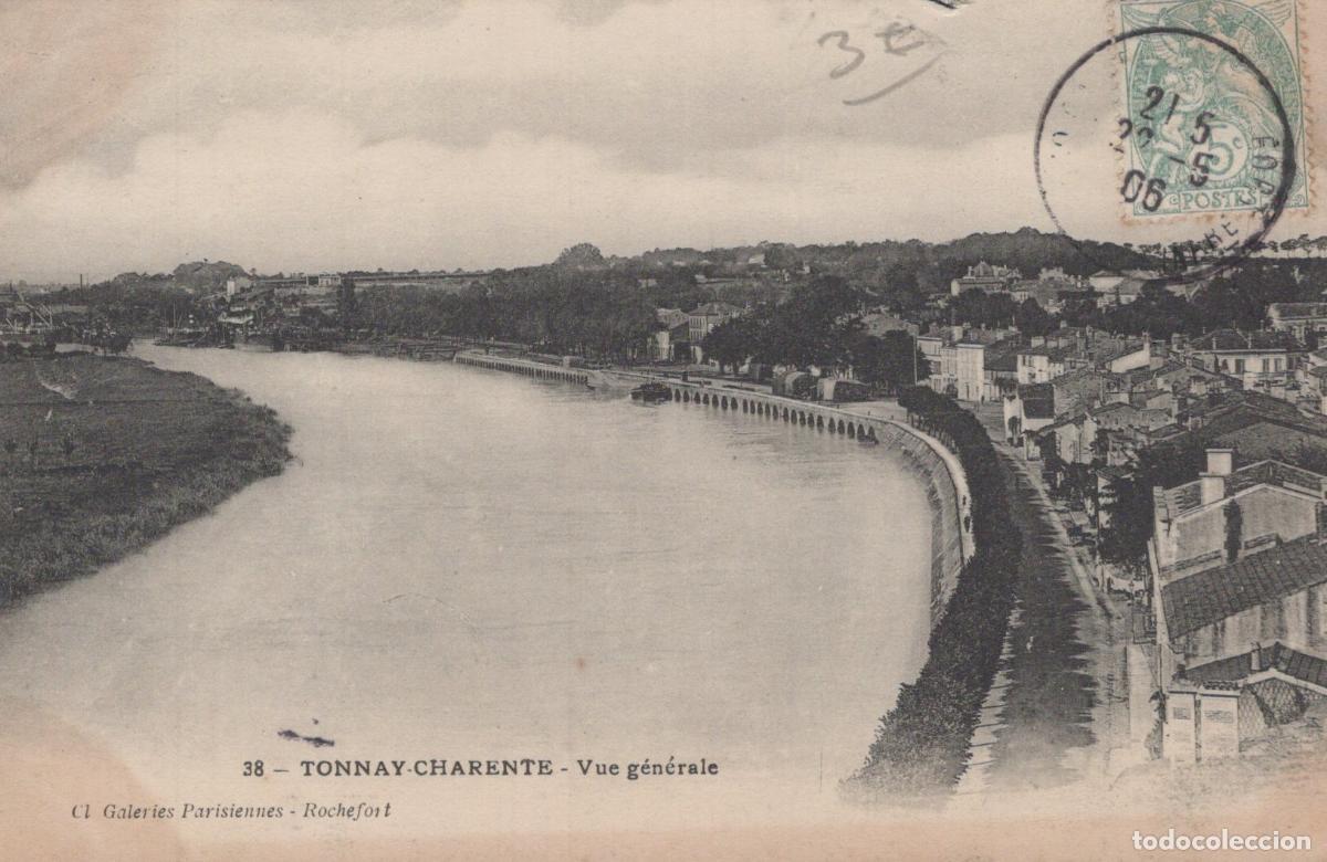 Cartes Postales: France Tonnay Charente Maritime Vue du Fleuve et Ville *YAC581
