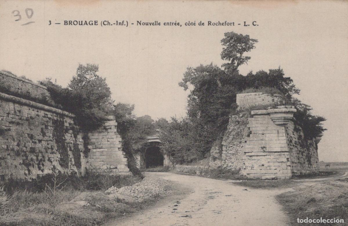 Cartes Postales: France Brouage Fortifications Entr&eacute;e C&ocirc;t&eacute; Rochefort Unposted *YAC593