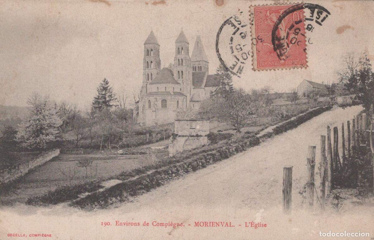 Cartes Postales: France Morienval Hauts de &Eacute;glise Abbatiale Romane *YAC785