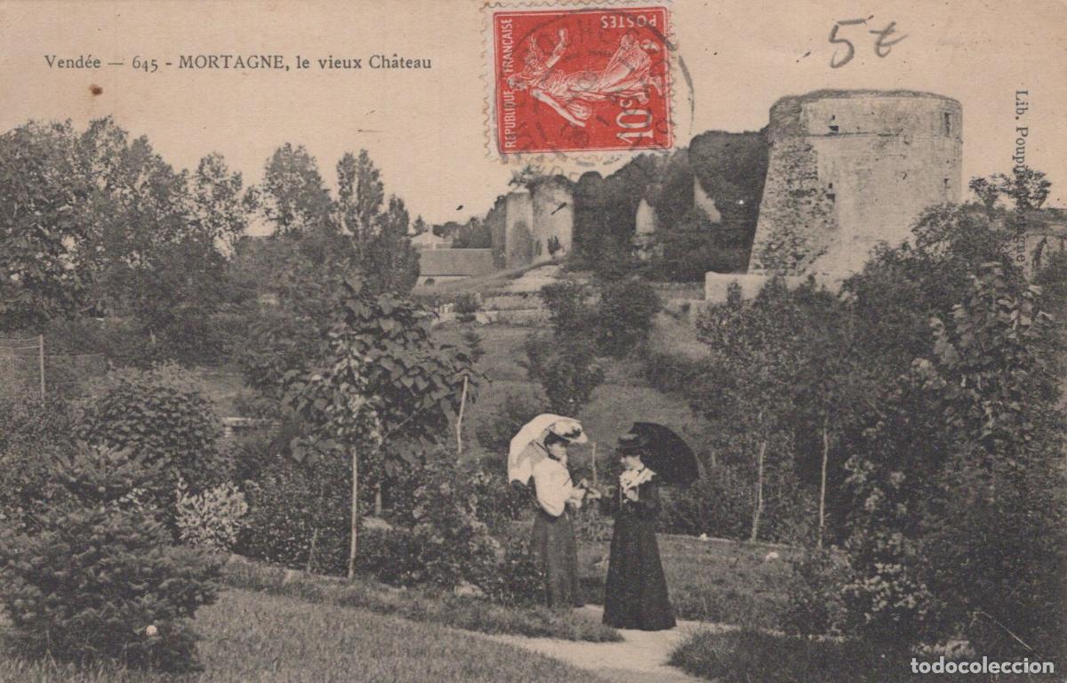 Postcards: France Mortagne sur Sevre Vieux Chateau *YAC600