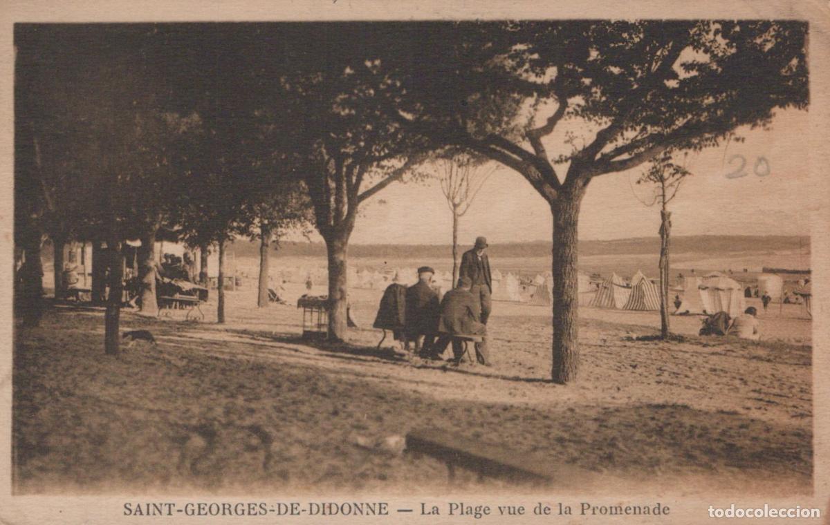 Cartoline: France Saint Georges de Didonne Plage et Promenade Avec Personnes *YAC789