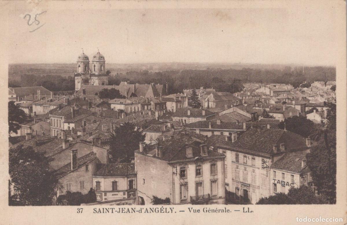 Cartoline: France Saint Jean D Ang&eacute;ly Vue Ville Architecture *YAC794