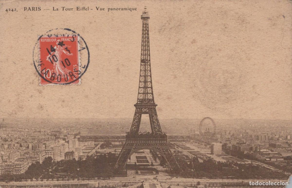 Cartoline: France Paris Tour Eiffel Vue Panoramique *YAC613