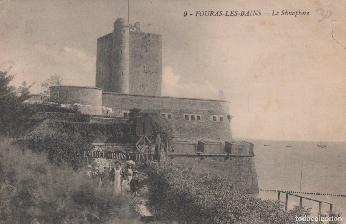 Cartoline: France Fouras les Bains Nouvelle Aquitaine le S&eacute;maphore B&acirc;timent C&ocirc;tier *YAC810