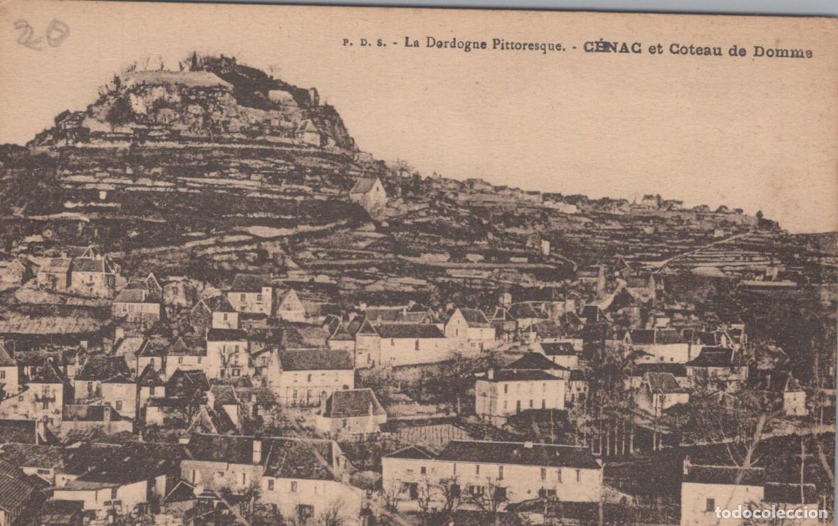 Cartoline: France C&eacute;nac Vue Panoramique Village M&eacute;di&eacute;val et Coteau Domme Unposted *YAC618