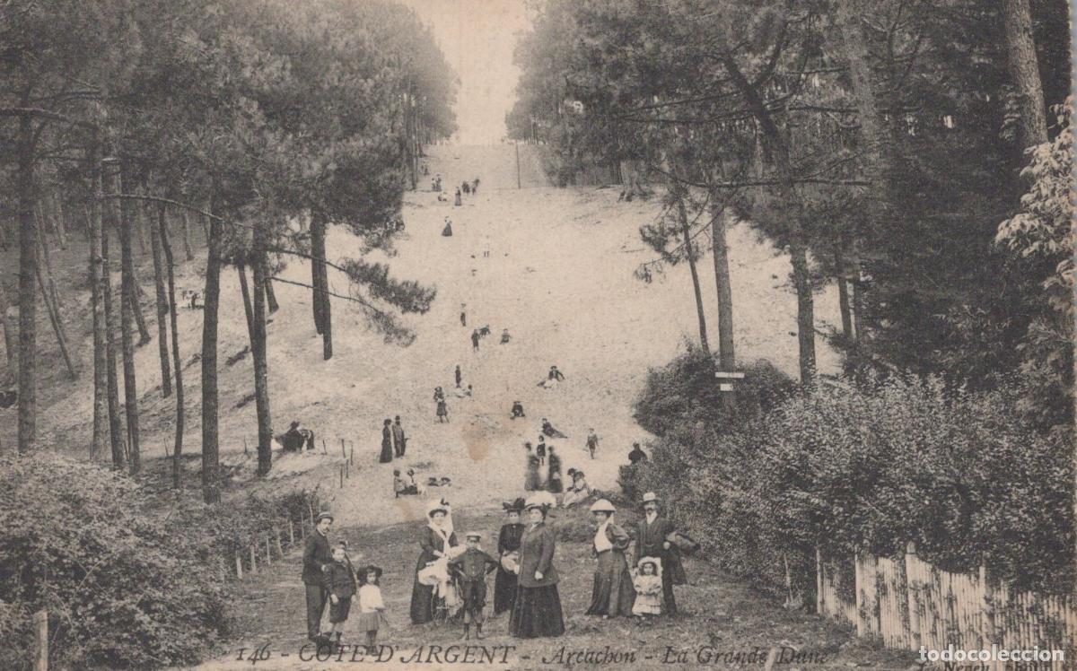 Postkarten: France Arcachon Dune du Pilat Paysage C&ocirc;tier *YAC804