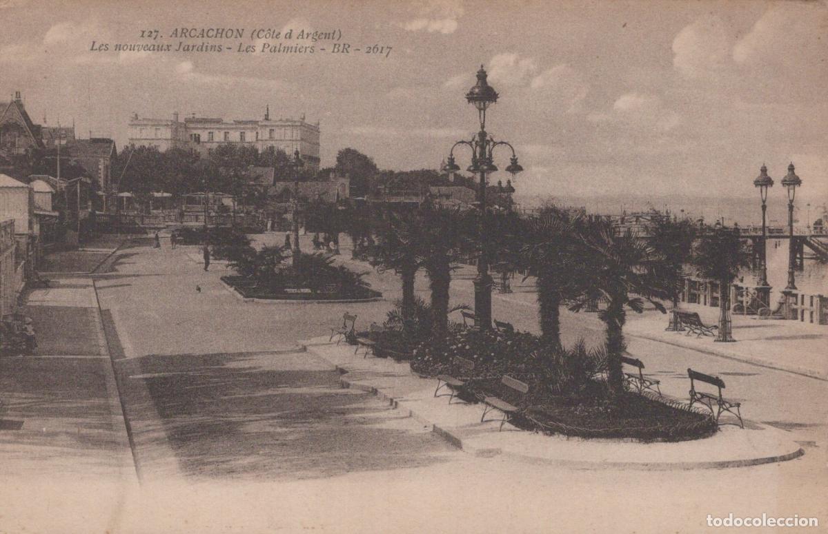 Postkarten: France Arcachon Jardins La Palmiera *YAC623