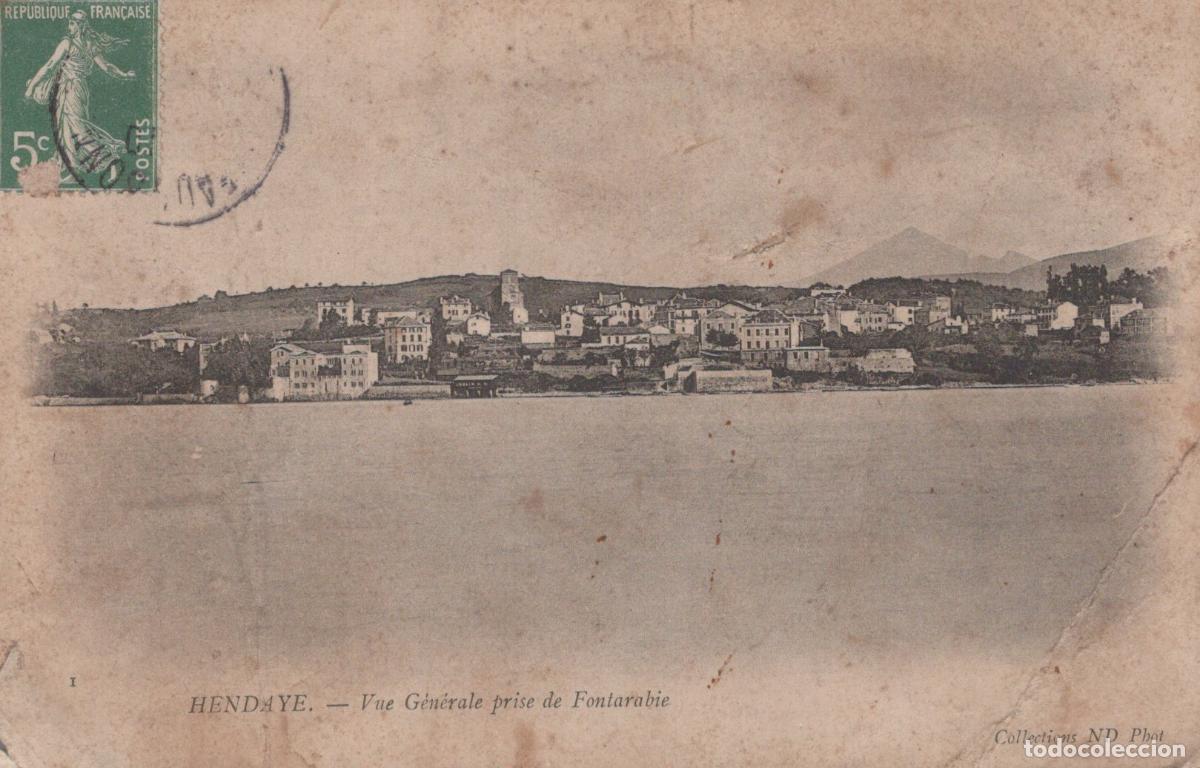 Postkarten: France Hendaye Vue Generale Fontarabie *YAC628
