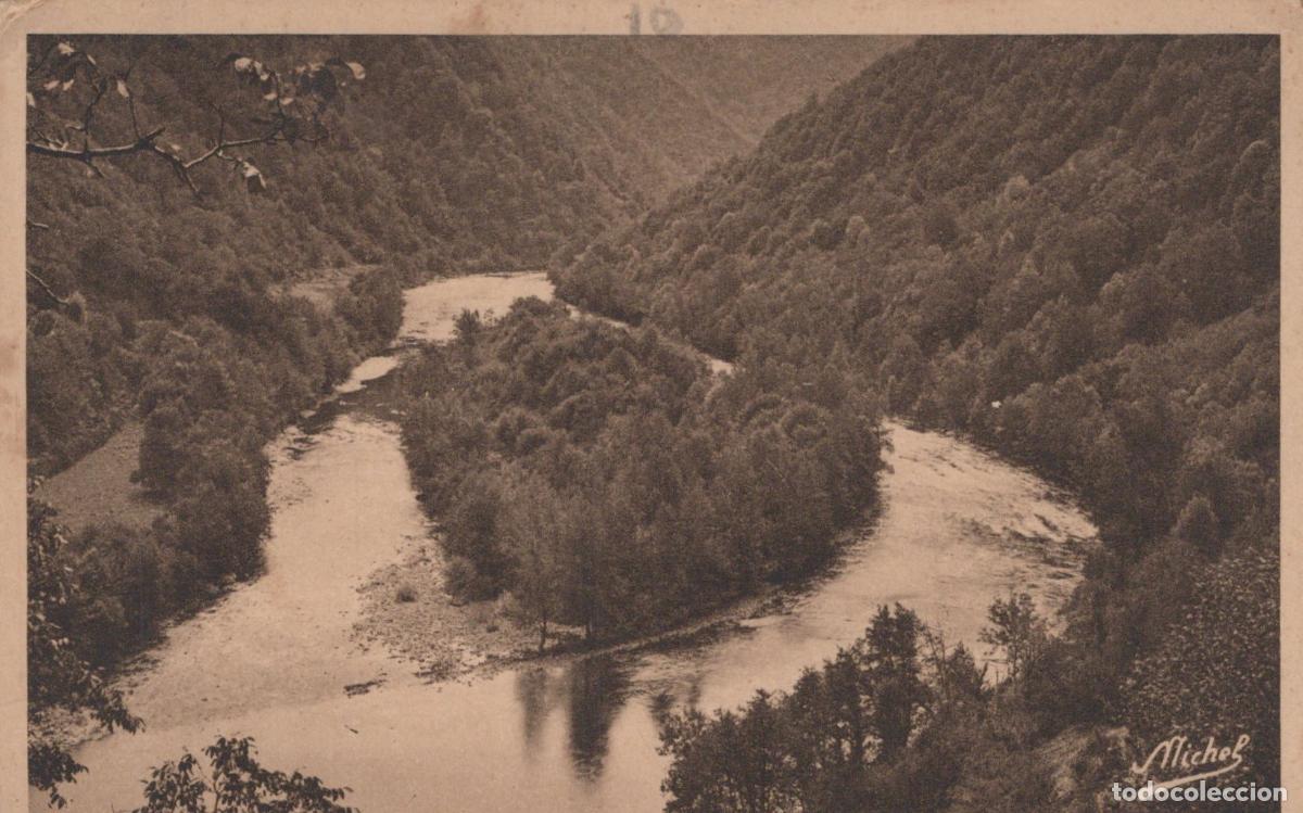 Postkarten: France Dordogne Gorges Paysage *YAC645