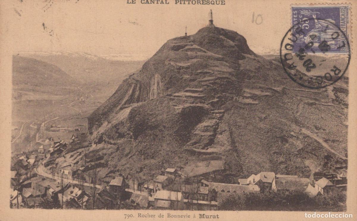 Cartes Postales: France Murat Rocher de Bonnevie Paysage Montagne Affranchie *YAC855