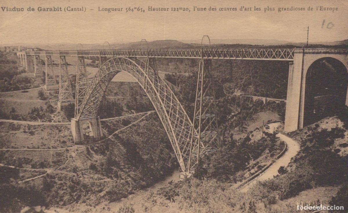 Cartes Postales: France Ruynes en Margeride Viaduc de Garabit Pont Ferroviaire Eiffel *YAC847