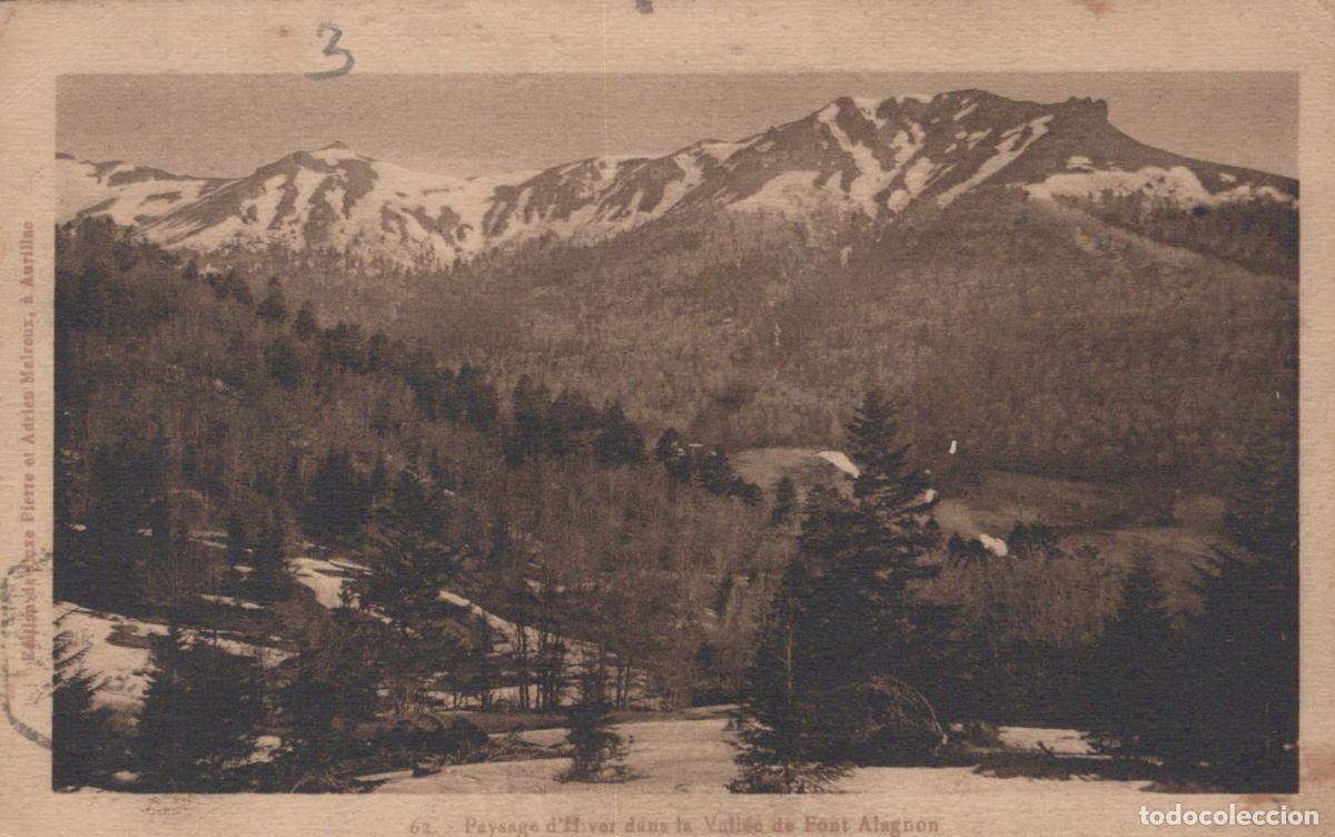 Cartes Postales: France Aurillac Paysage D Hiver Vall&eacute;e Font Alagnon *YAC859