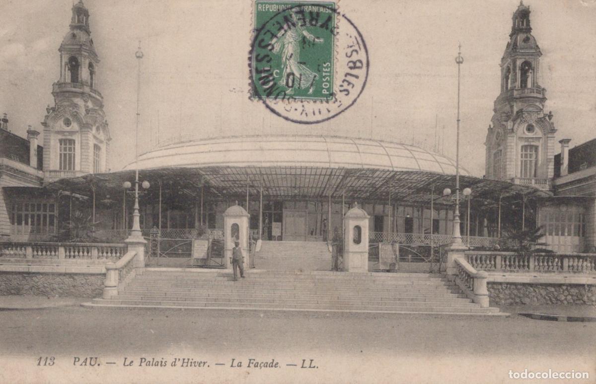 Cartes Postales: France Pau Palais D Hiver Fa&ccedil;ade Architecture *YAC665