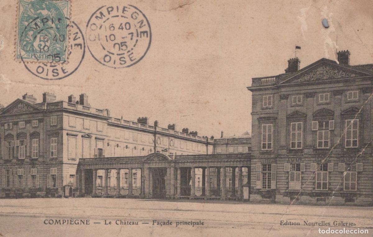 Cartes Postales: France Compiegne Hauts de Ch&acirc;teau Imp&eacute;rial Fa&ccedil;ade Architecture *YAC668