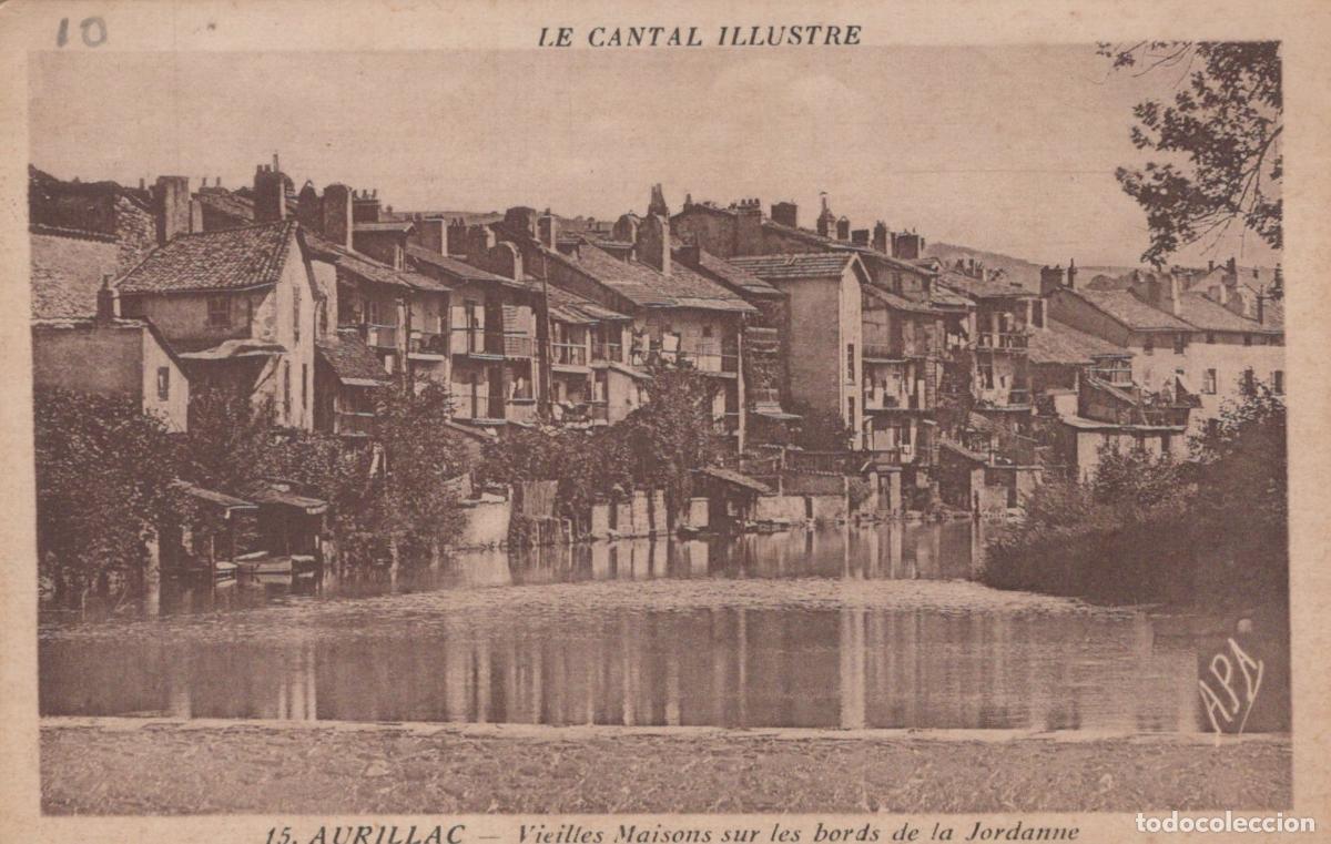 Cartes Postales: France Aurillac Vieilles Maisons sur la Jordanne Architecture Fleuve *YAC877