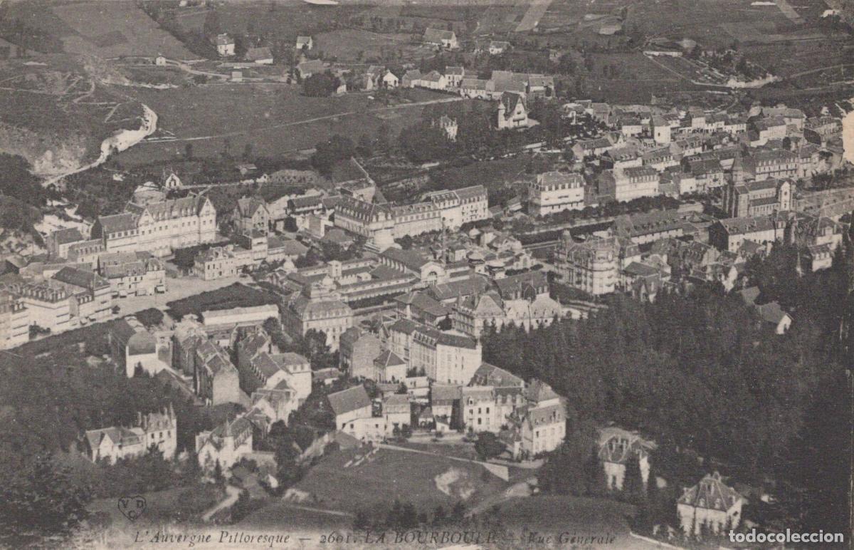 Postcards: France La Bourboule Vue G&eacute;n&eacute;rale Ville Thermale Architecture Post&eacute;e *YAC915